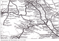 Reichsbahn Streckenplan 1944